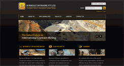Desktop Screenshot of byrnecutoffshore.com